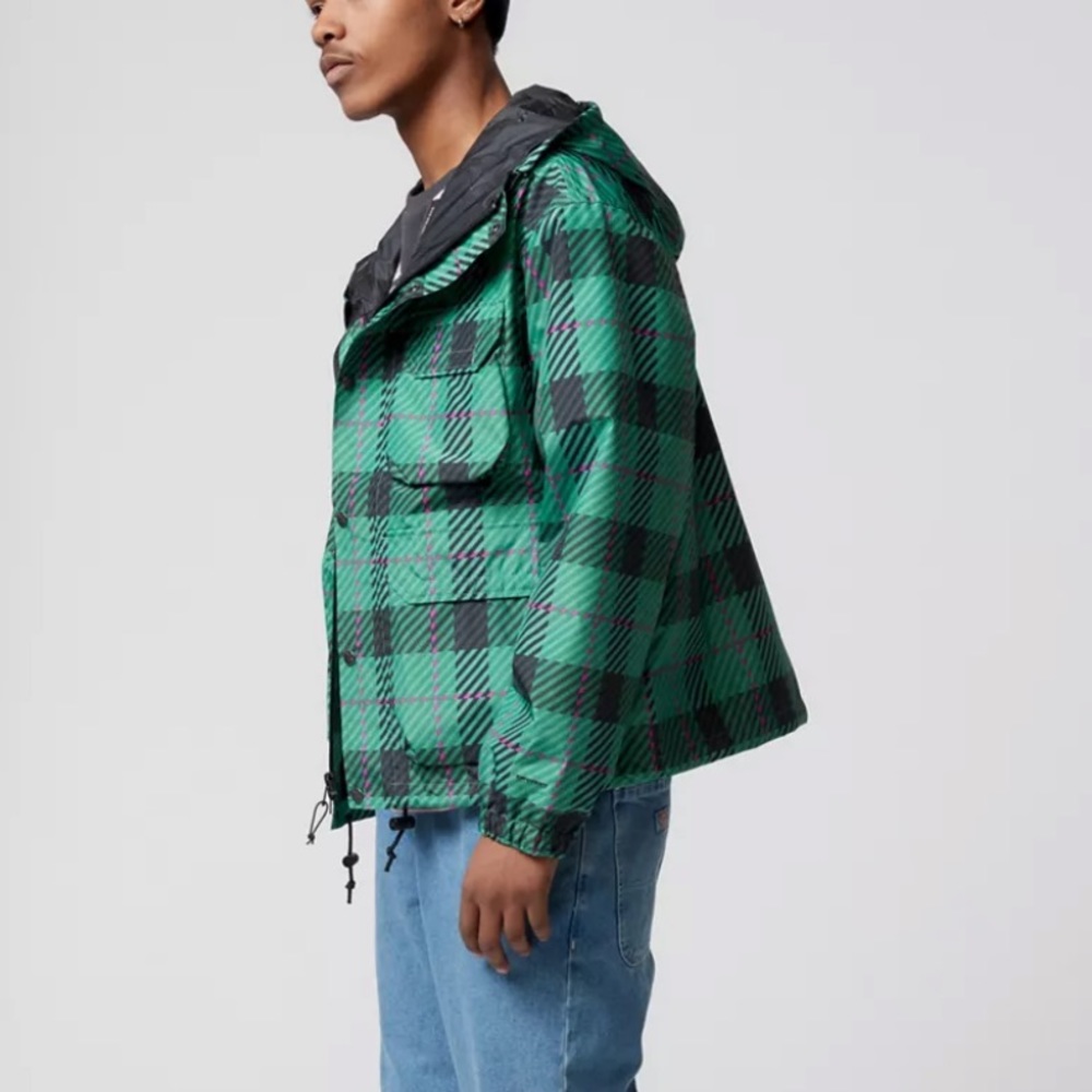 The North Face M66 Utility Plaid Rain Jacket